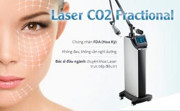 Tẩy mụn thịt phương pháp LASER CO2 Fractional FRAXIS